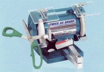 Twice as Sharp Scissor Sharpener, Beautician Shear Sharpener